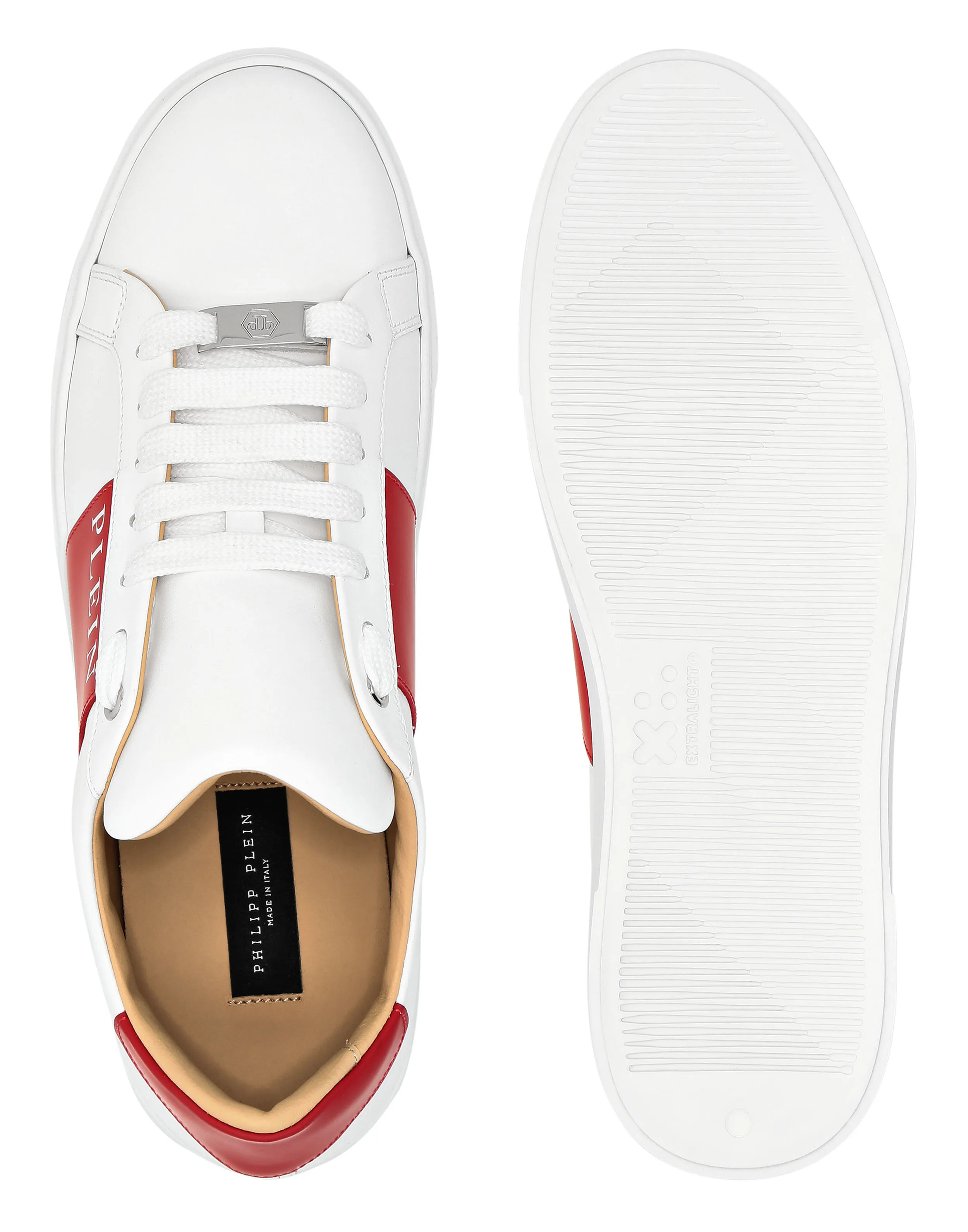 Nappa Leather Lo-Top Sneakers