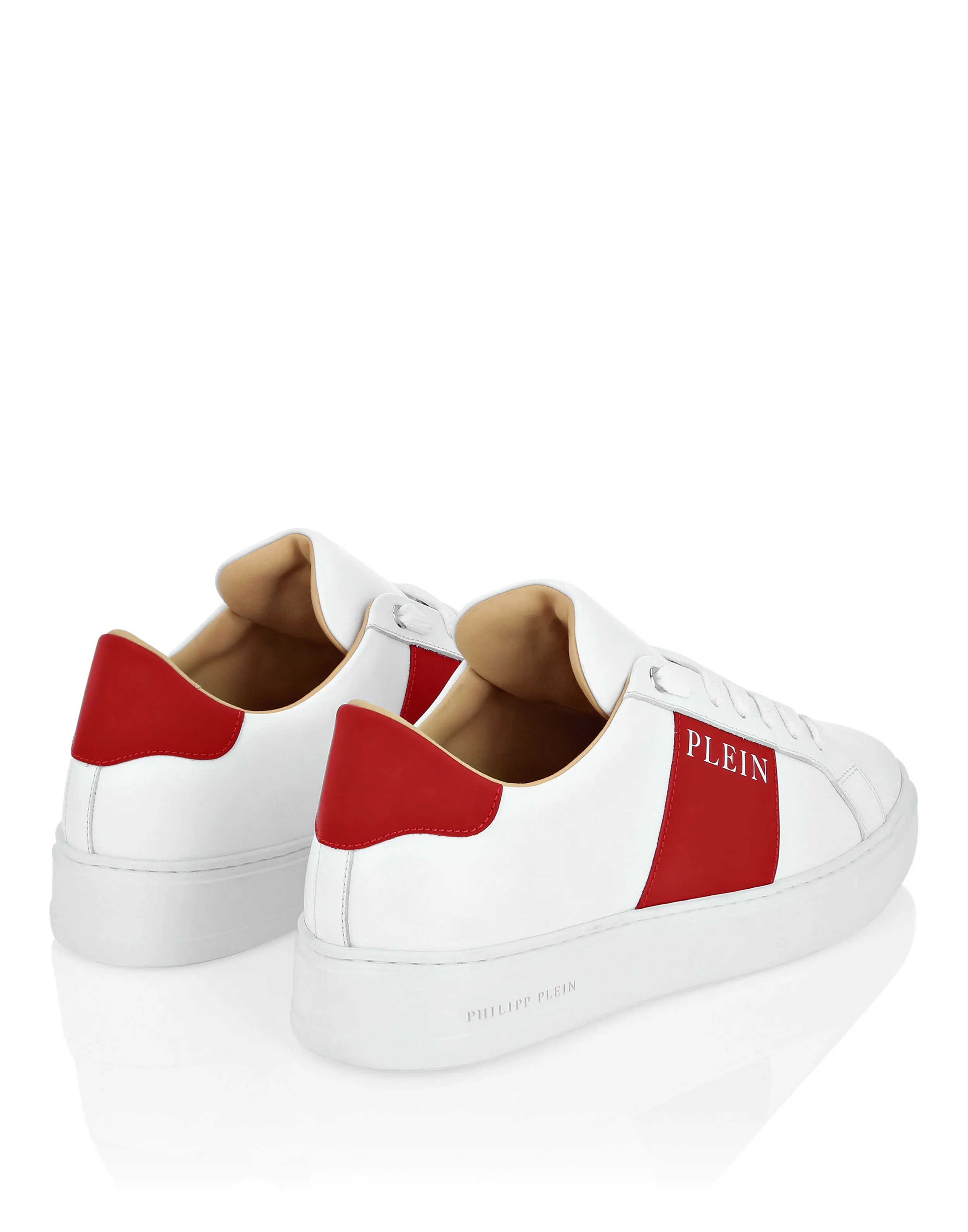 Nappa Leather Lo-Top Sneakers