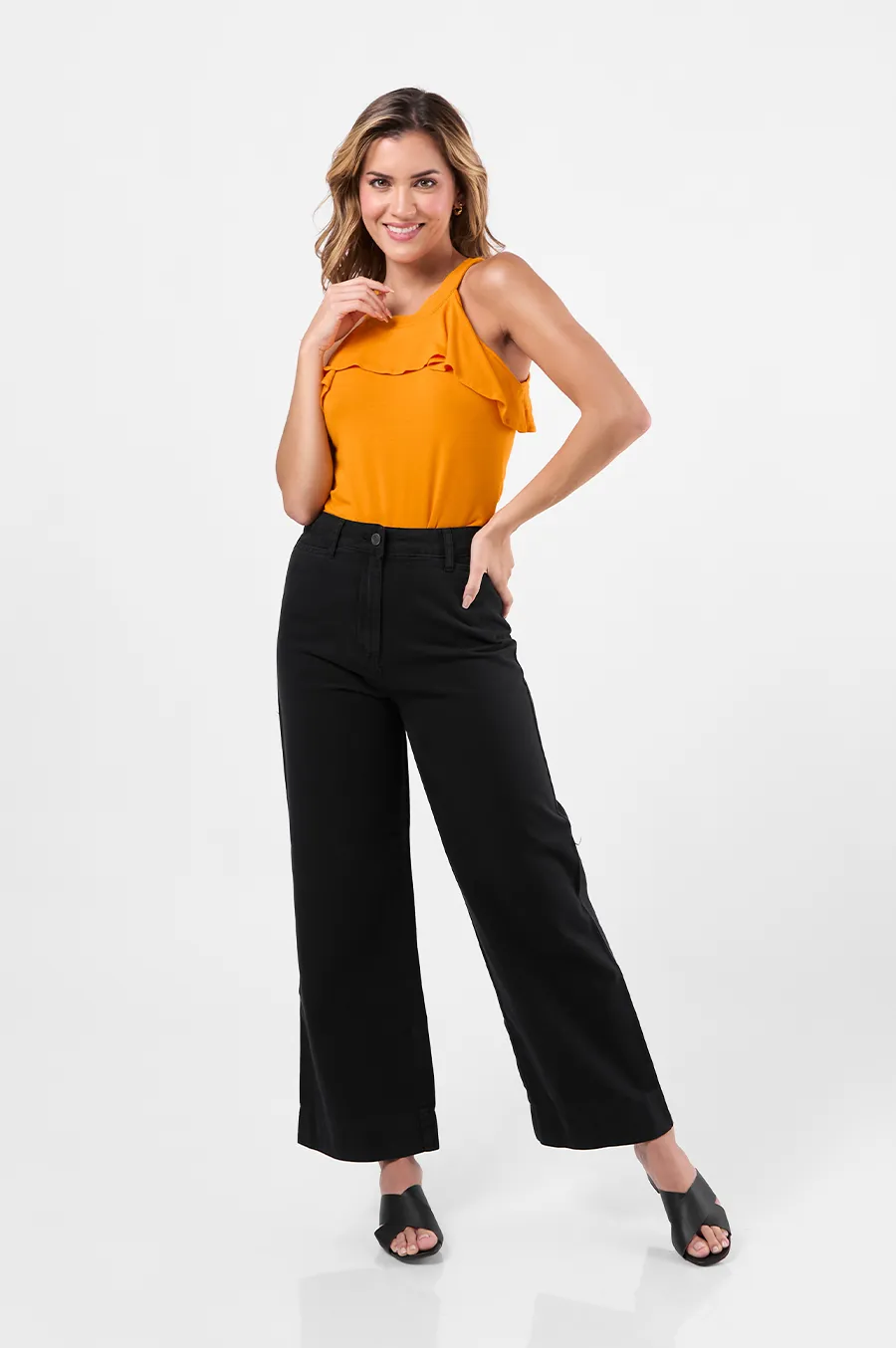 PANTALON IRENE WIDE CROP