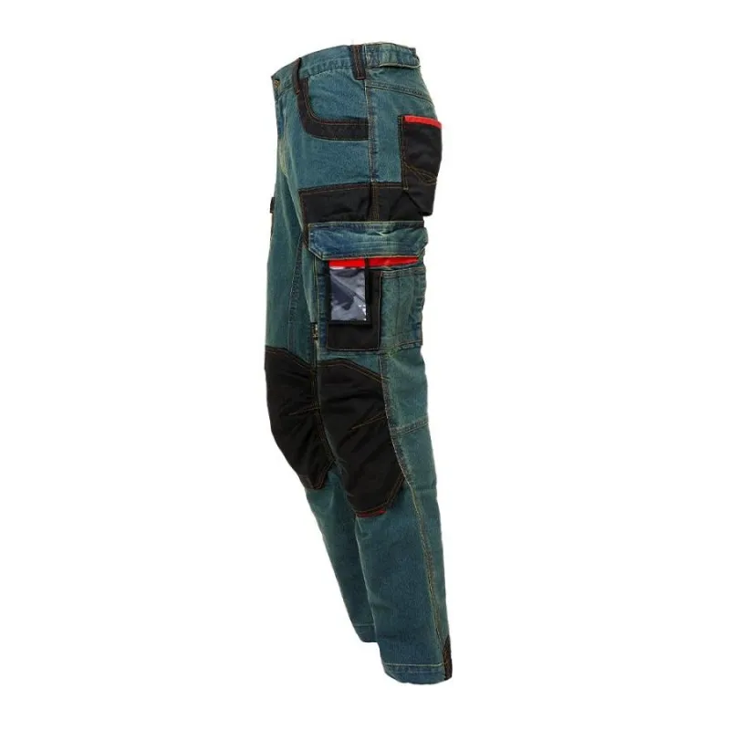 PANTALON VAQUERO U-POWER PLATINUM BUTTOM