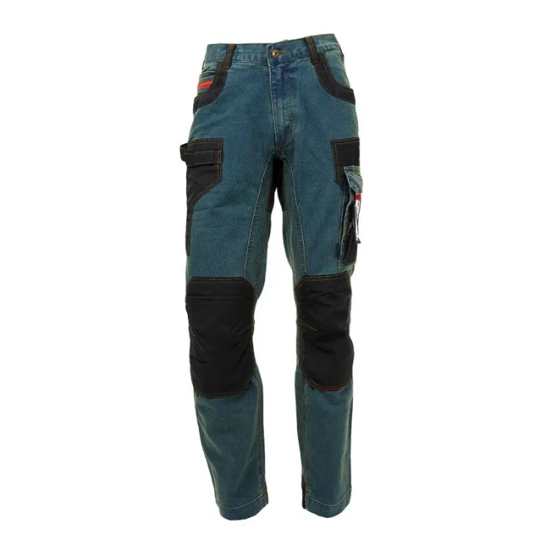 PANTALON VAQUERO U-POWER PLATINUM BUTTOM