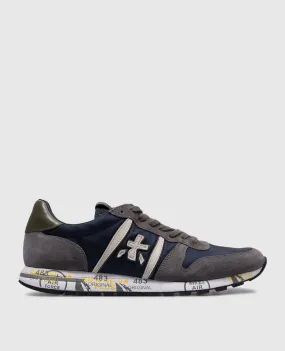 Premiata Blue combination sneakers ERIC