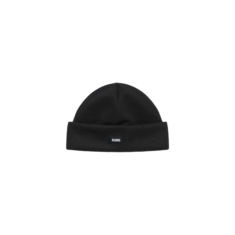 Rains cuffia uomo Ribbed Fleece Beanie 20360.BLA