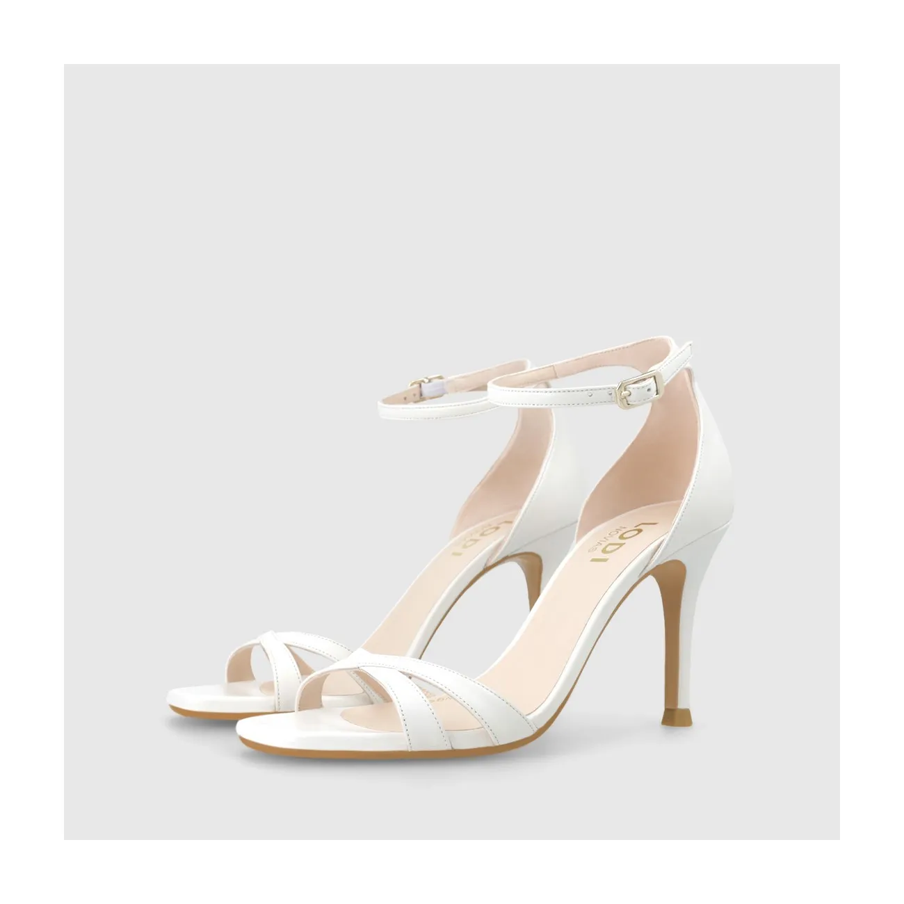 SANDALIAS DE NOVIA BLANCAS SARLY