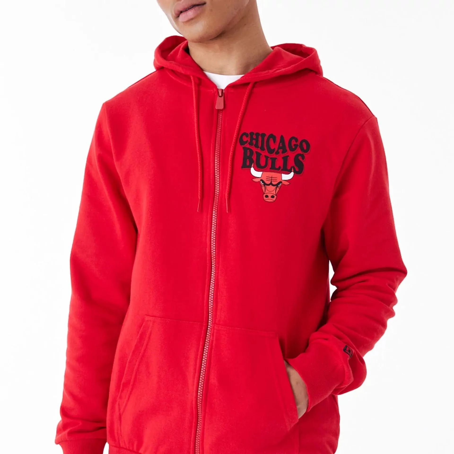 Sudadera Chicago Bull NBA Script Full Zip