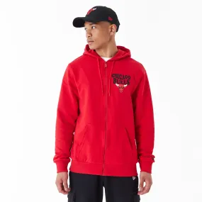 Sudadera Chicago Bull NBA Script Full Zip