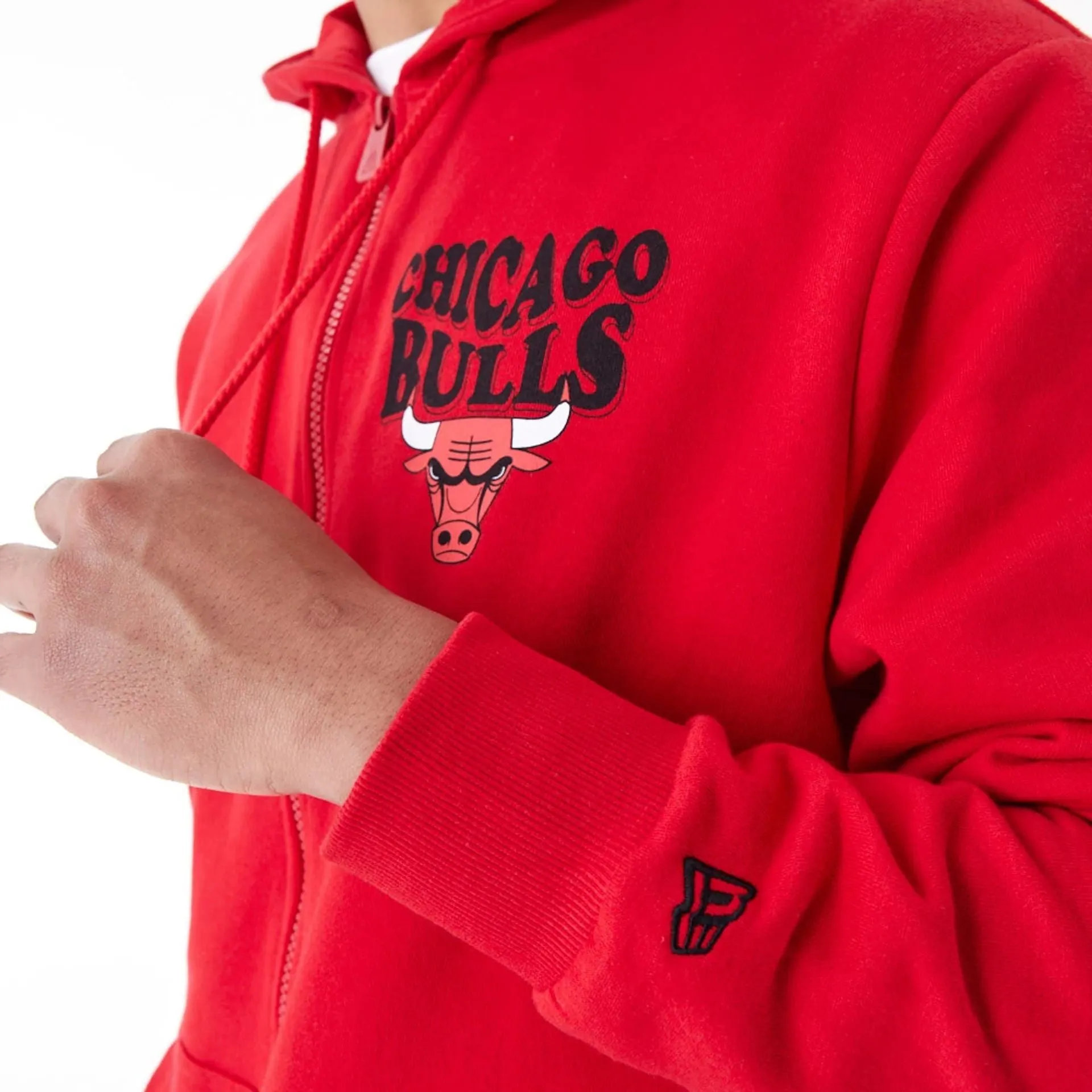 Sudadera Chicago Bull NBA Script Full Zip