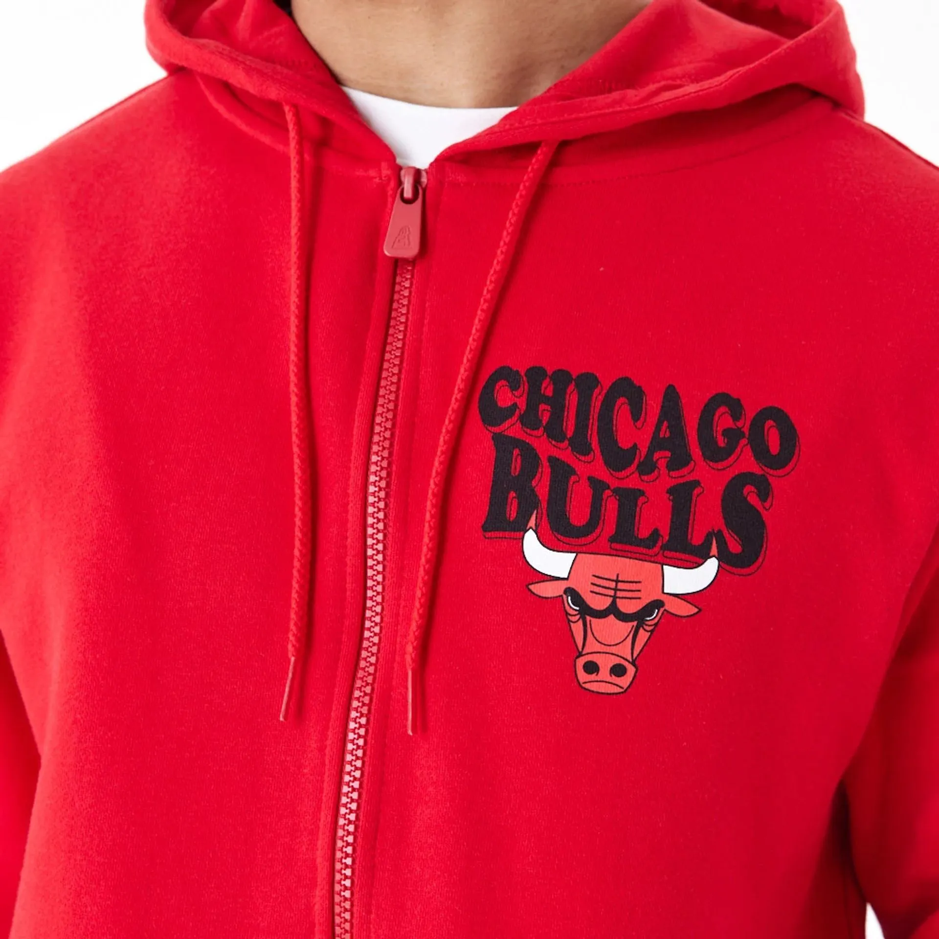 Sudadera Chicago Bull NBA Script Full Zip