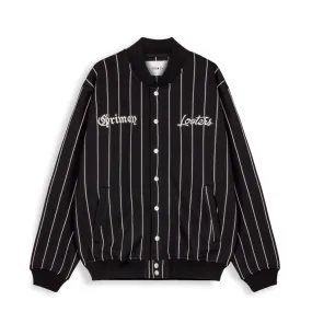 SUDADERA GRIMEY CAUSING PANIC FLEECE BUTTON - BLACK | SS24