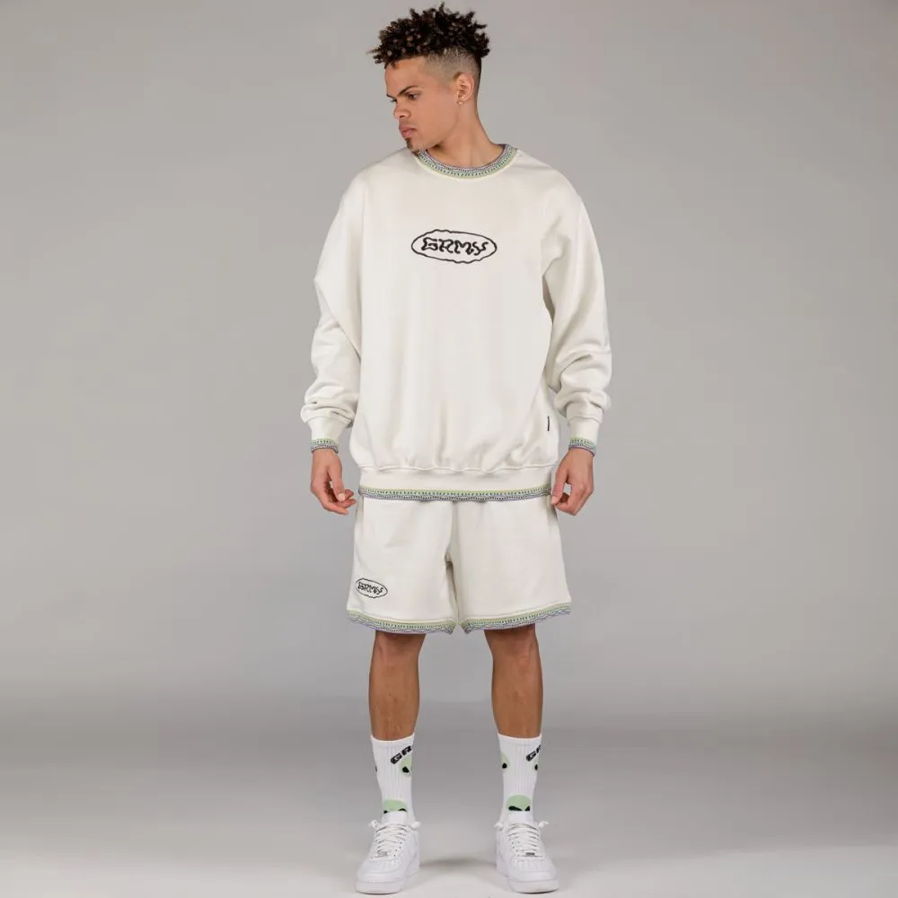 Sudadera GRIMEY UFOLLOW - WHITE | Spring 23