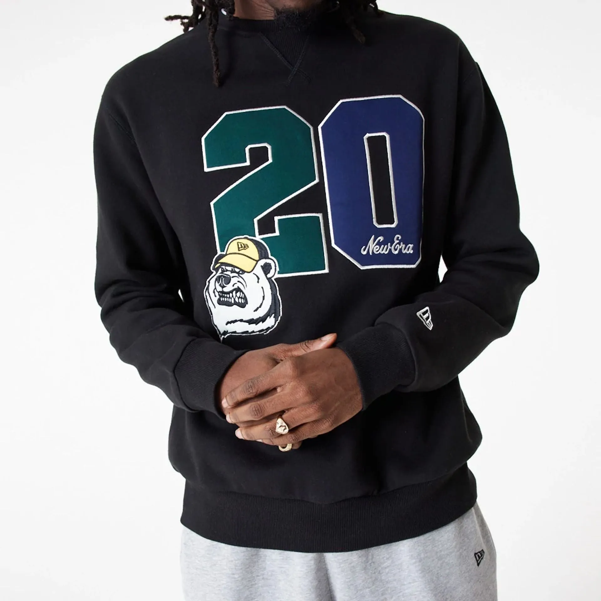 Sudadera New Era Lifestyle Crew Neck