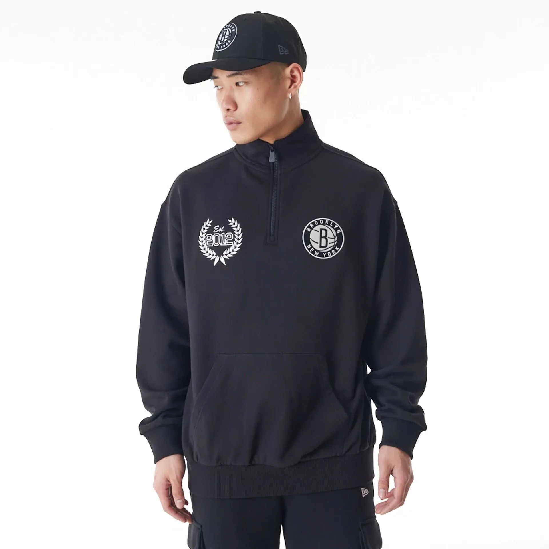 Sudadera Quarter Zip Brooklyn Nets NBA Lifestyle