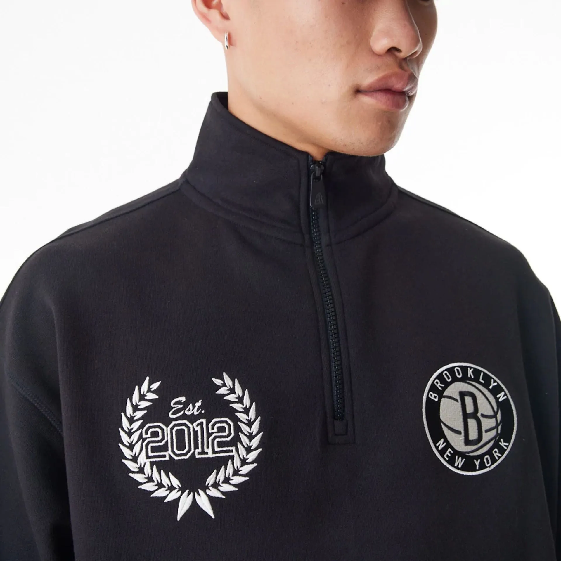 Sudadera Quarter Zip Brooklyn Nets NBA Lifestyle