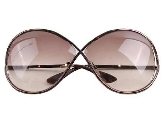 Tom Ford Gafas de sol marrones Castaño 