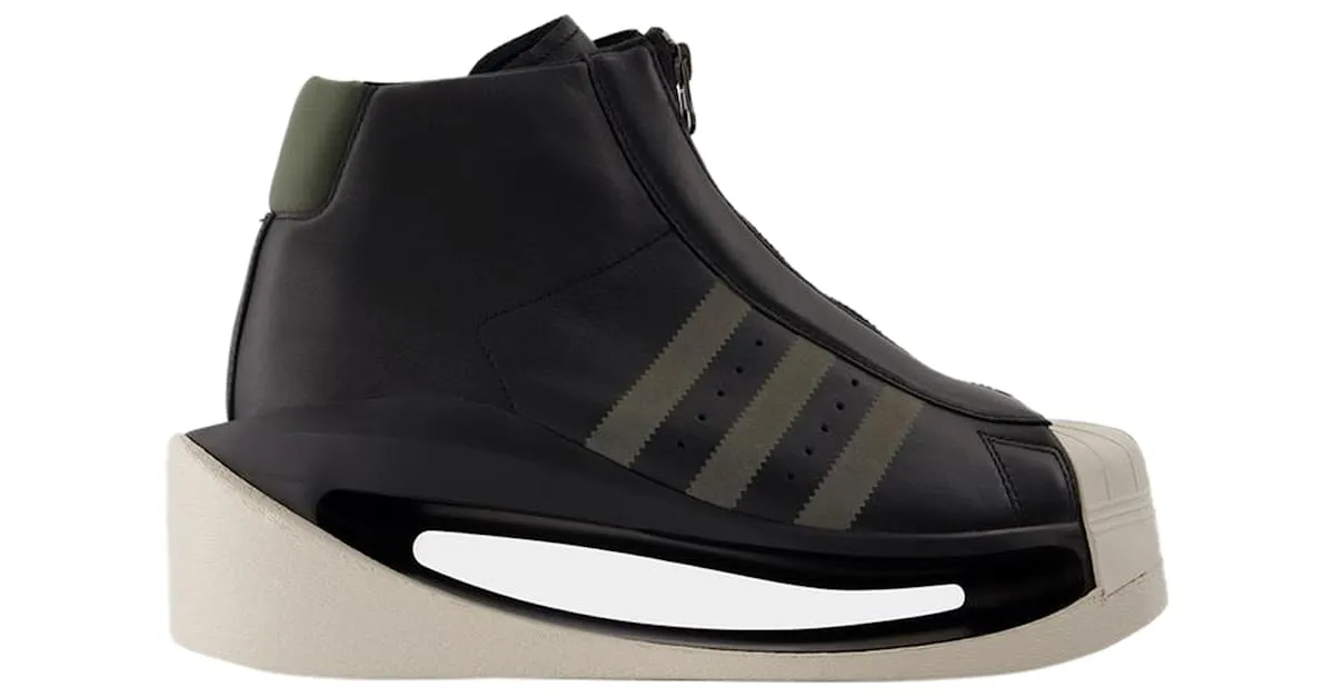 Y3 Gendo Pro Sneakers - Y-3 - Cuero - Negro 