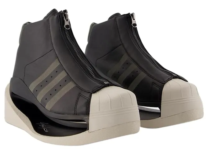 Y3 Gendo Pro Sneakers - Y-3 - Cuero - Negro 