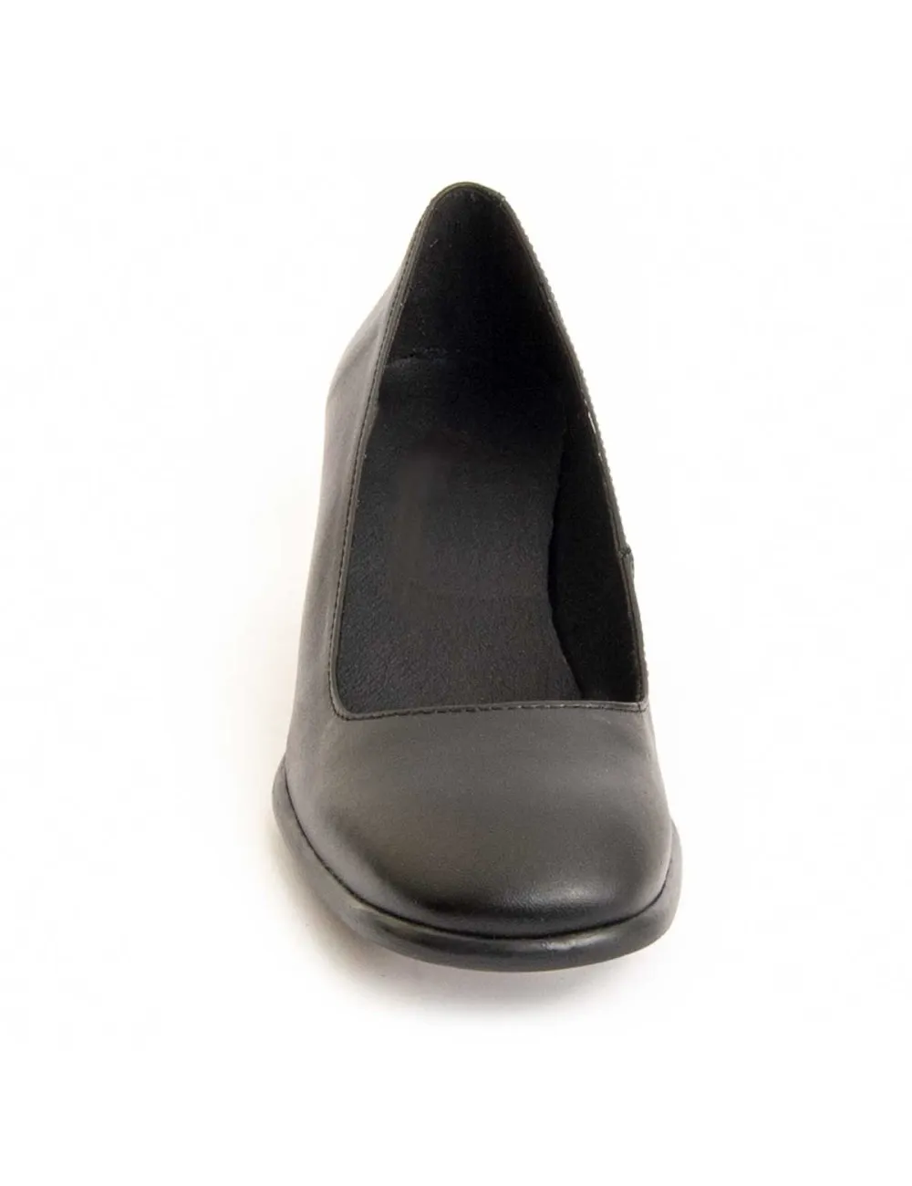 Zapato De Piel Con Tacón Para Mujer.  Purapiel  Puraheel  95767