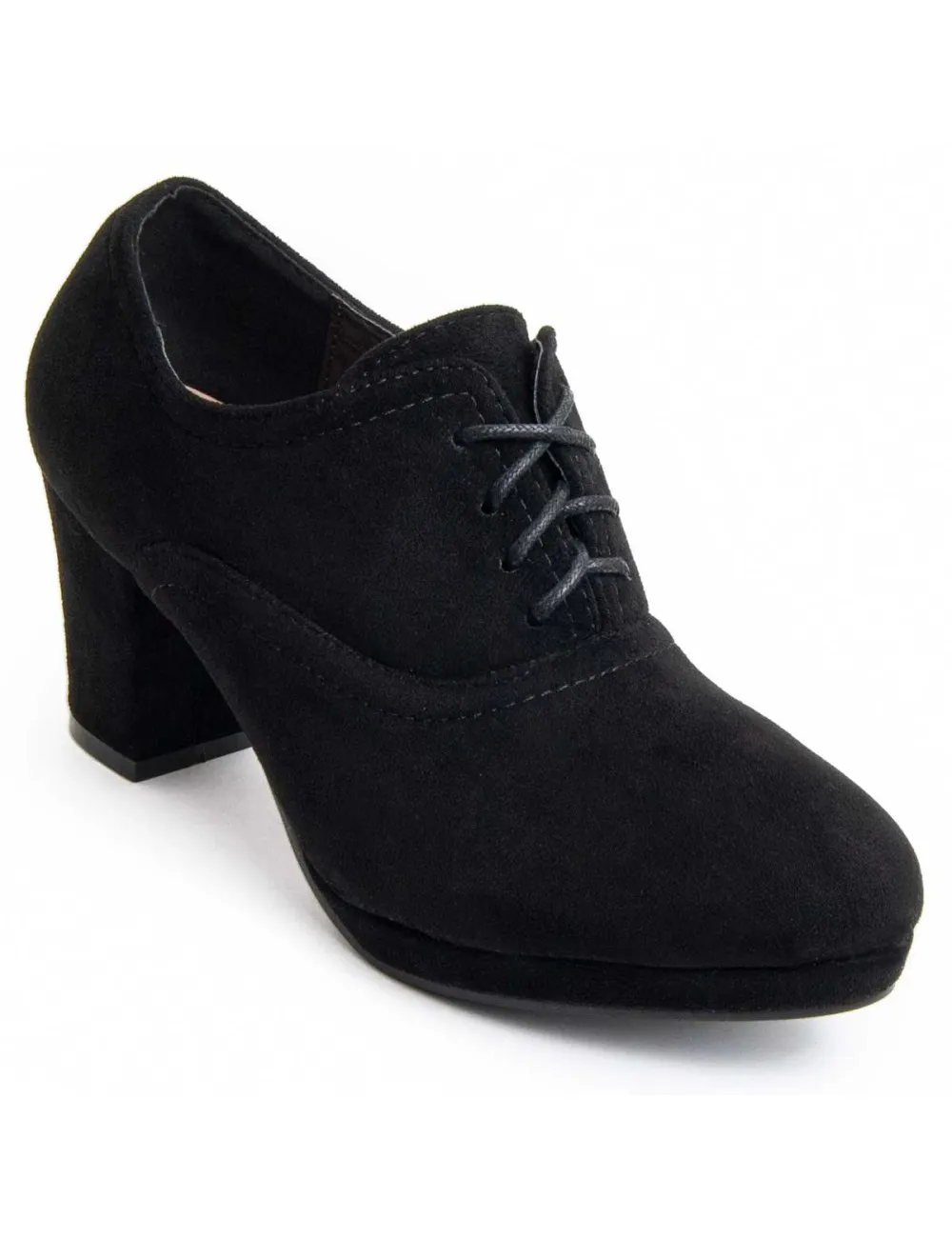 Zapato De Tacón Casual Para Mujer.  Montevita  Medel2  93889 Negro