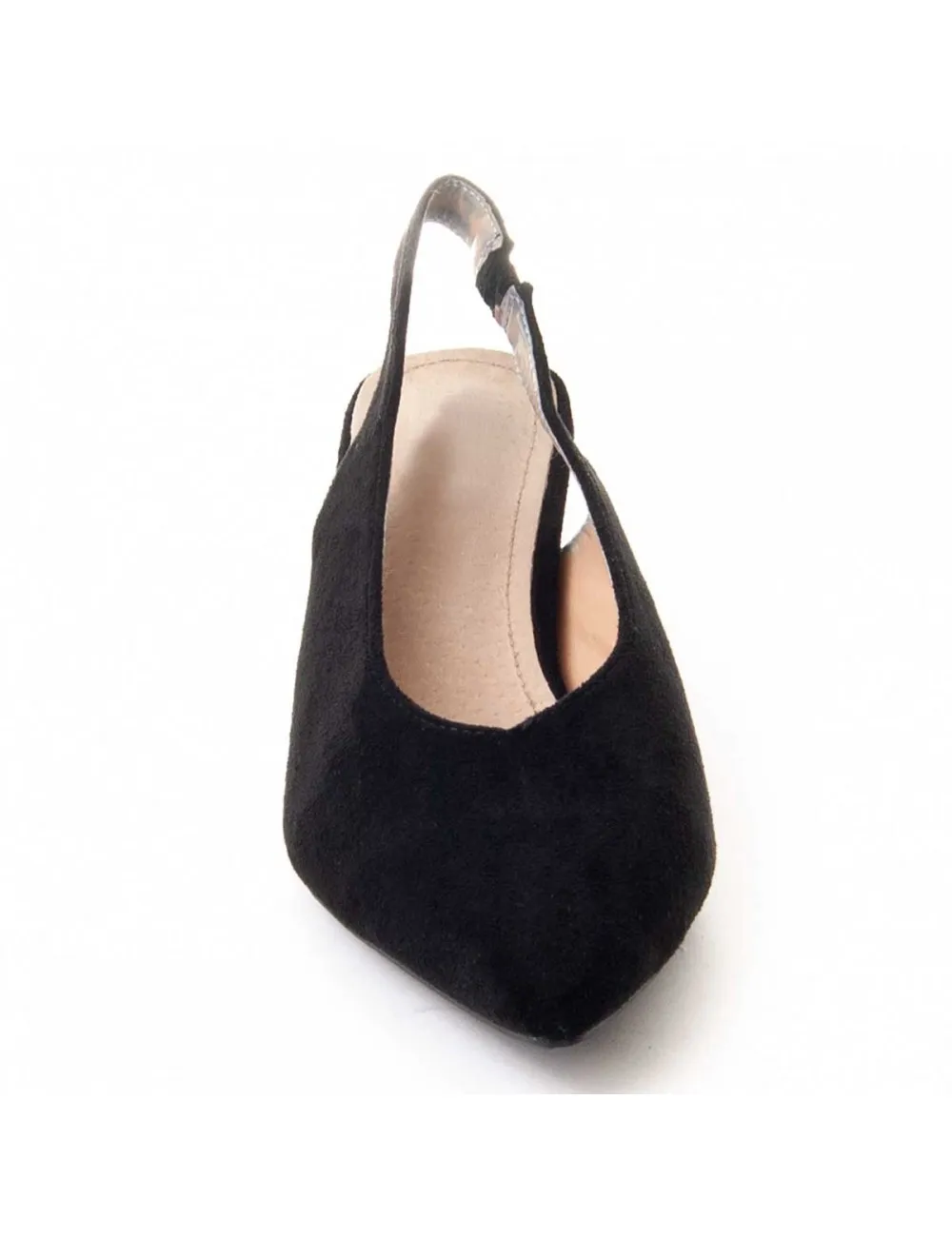 Zapato De Tacón Para Mujer.  Montevita  Esfera  87749 Negro