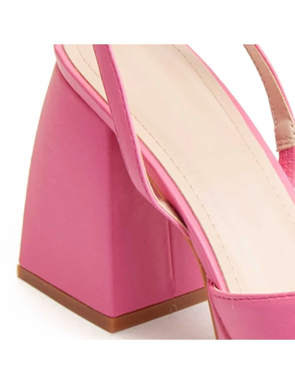 Zapato De Tacón Para Mujer.  Montevita  Massi2  91303 Fuxia