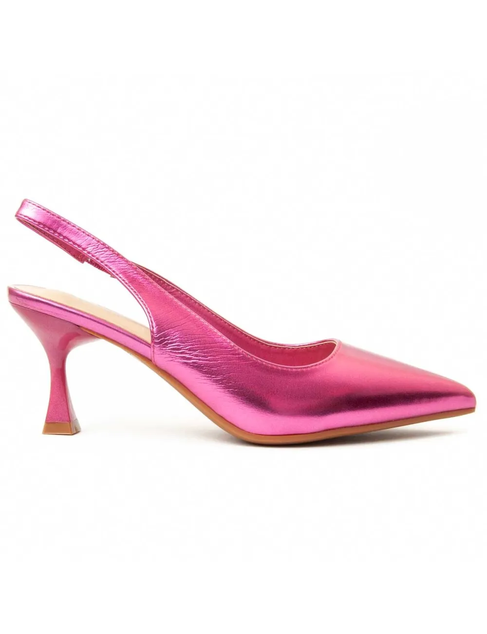 Zapato De Tacón Para Mujer.  Montevita  Mia  90344 Fuxia