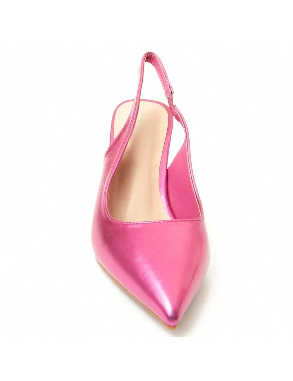 Zapato De Tacón Para Mujer.  Montevita  Mia  90344 Fuxia