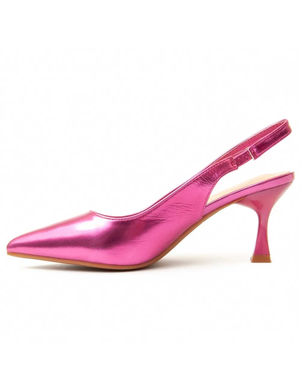 Zapato De Tacón Para Mujer.  Montevita  Mia  90344 Fuxia