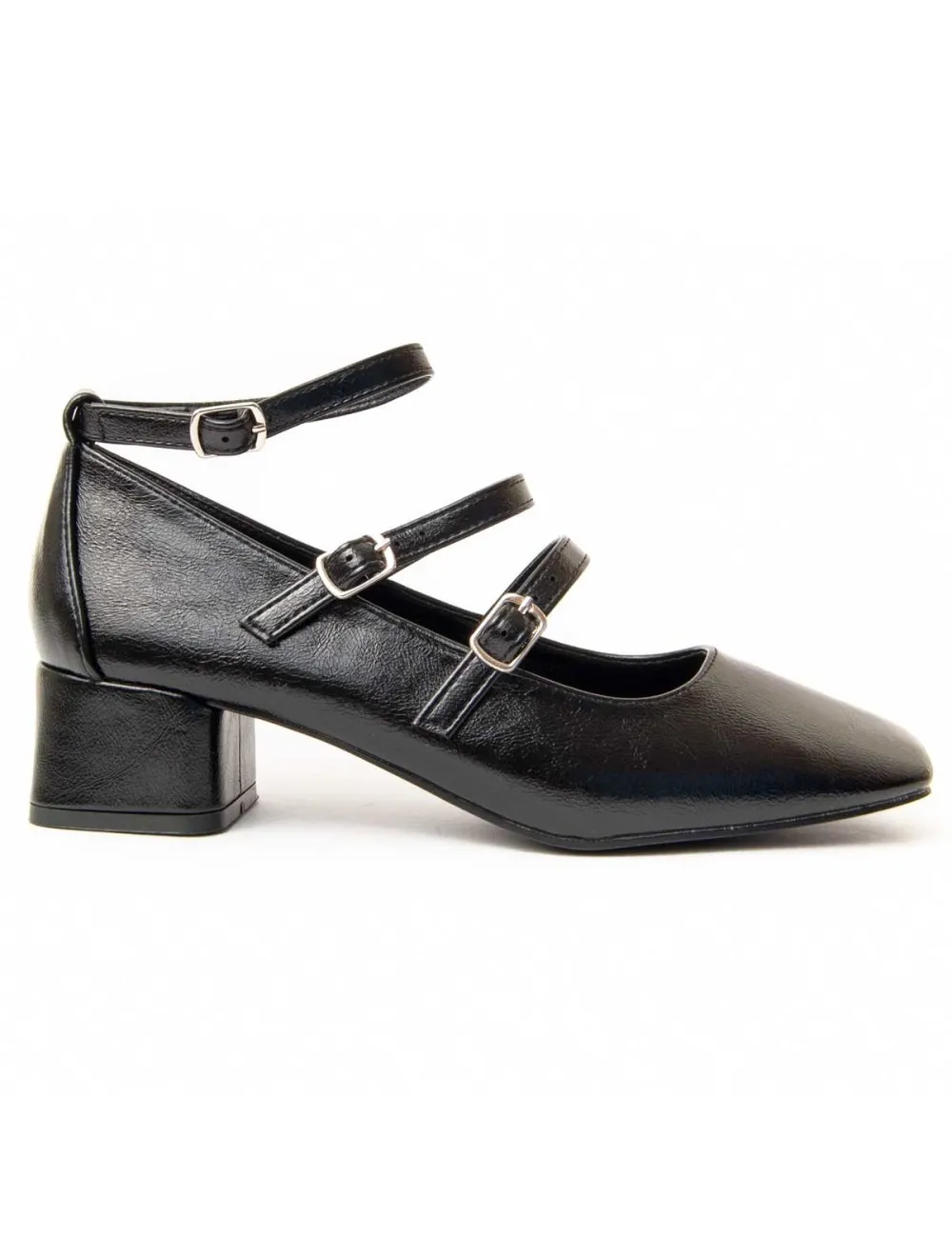 Zapato De Tacón Para Mujer.  Montevita  Salome  93929 Negro