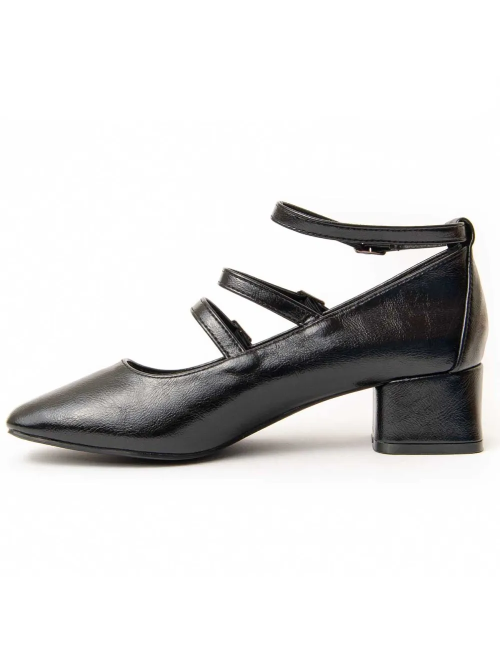 Zapato De Tacón Para Mujer.  Montevita  Salome  93929 Negro