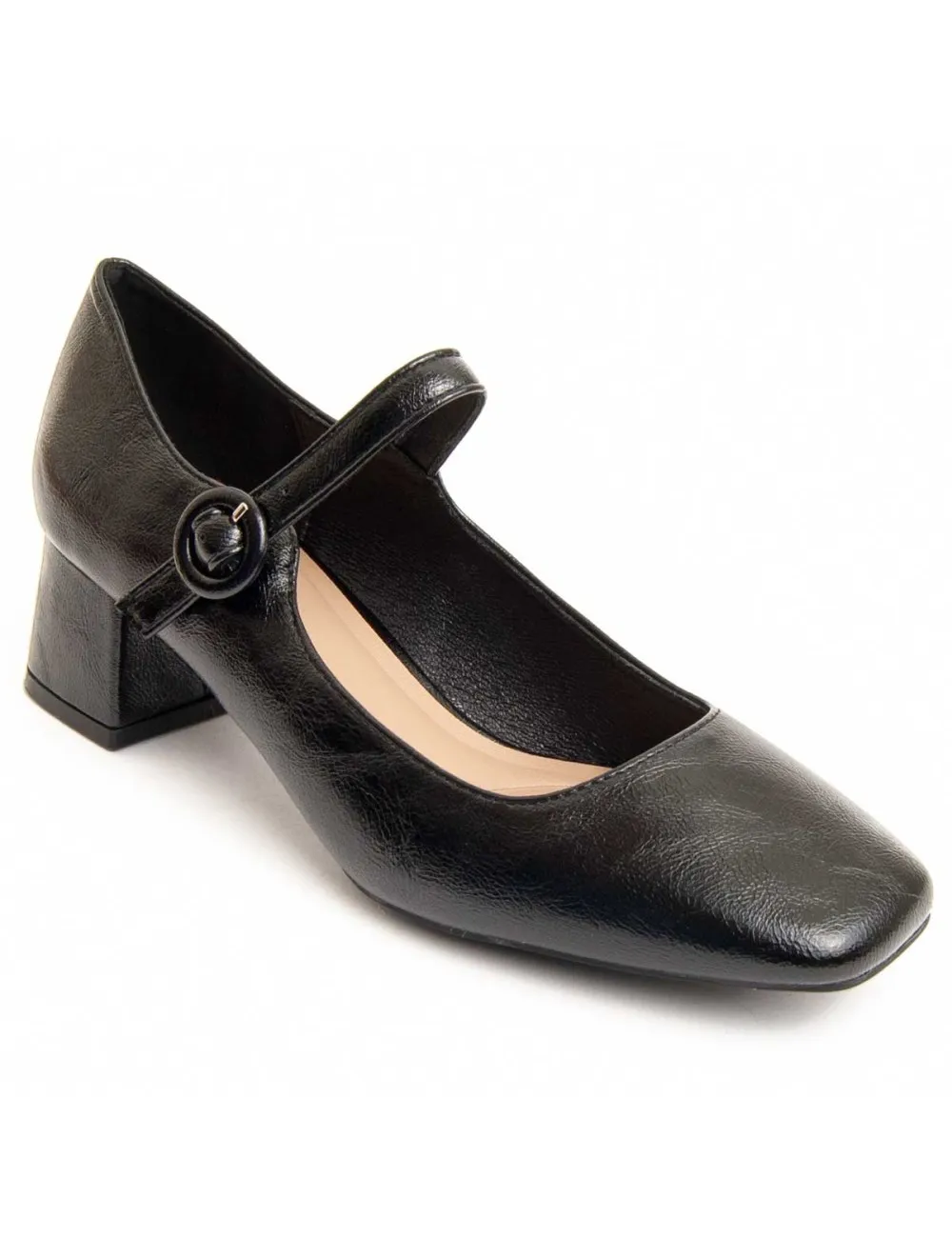 Zapato De Tacón Para Mujer.  Montevita  Salome2  93930 Negro