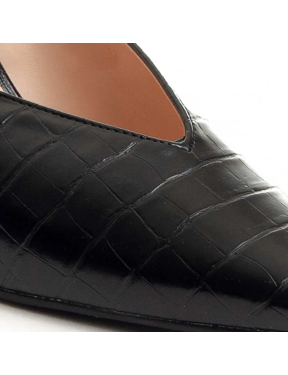 Zapato De Tacón Para Mujer.  Montevita  Sirena  88163 Negro